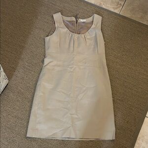 J. Crew Tan Sleeveless Mini Dress